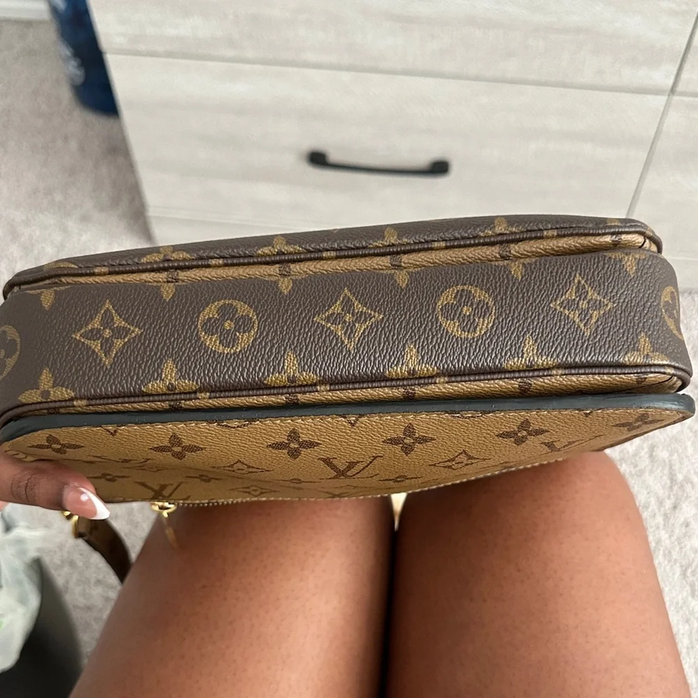 Louis Vuitton Two-Tone Monogram Crossbody Bag - Picture 11 of 16